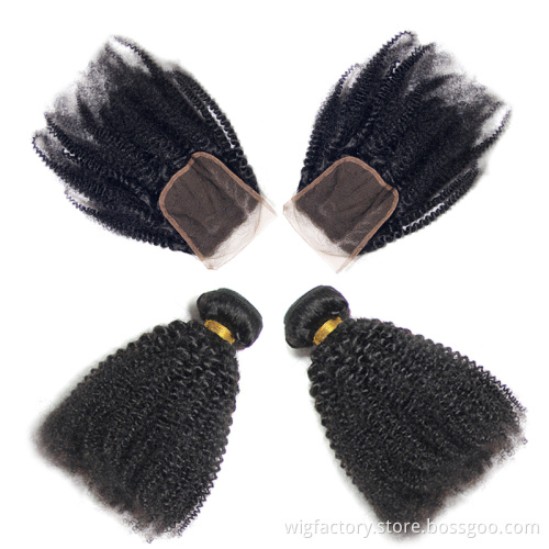 Wholesale afro kinky human hair, virgin human chinese hair bundles, afro kinky curly weave for black women